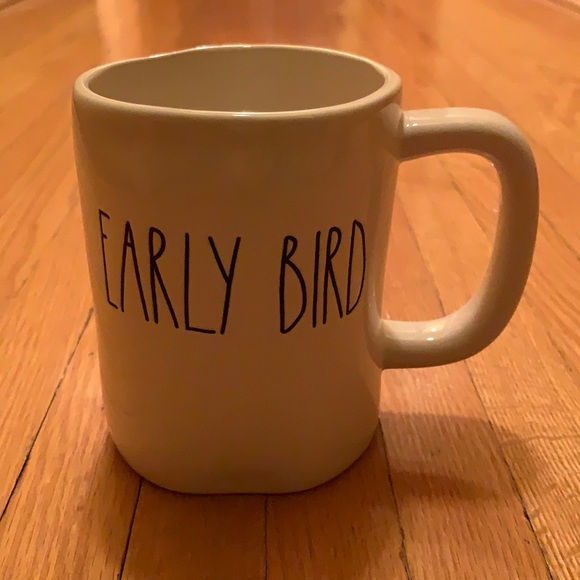 New Rae Dunn Older EARLY BIRD Mug - Picture 2 of 4
